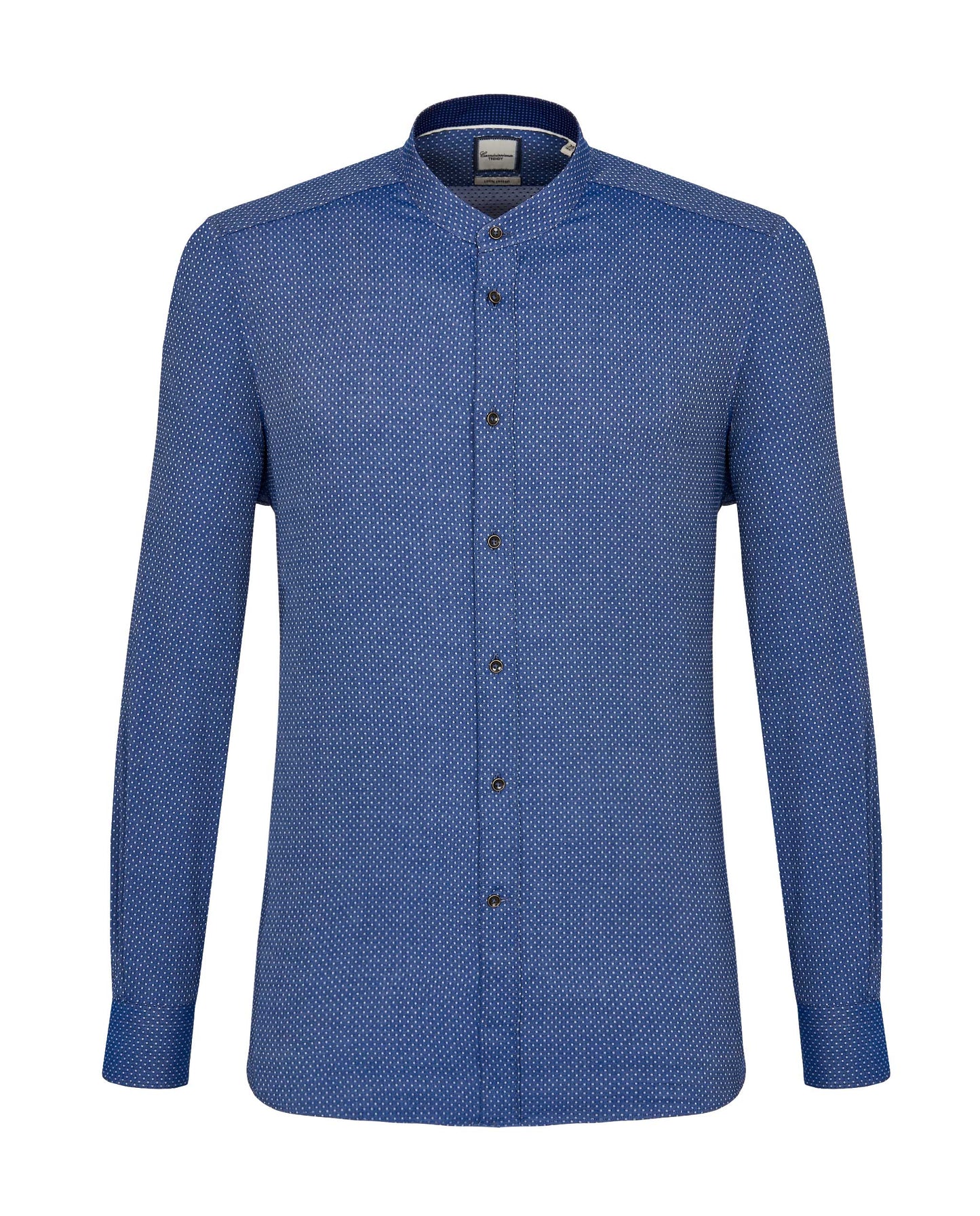 Camicissima Men’s Slim Comfort Fit Trendy Dobby Shirt | 100% Cotton