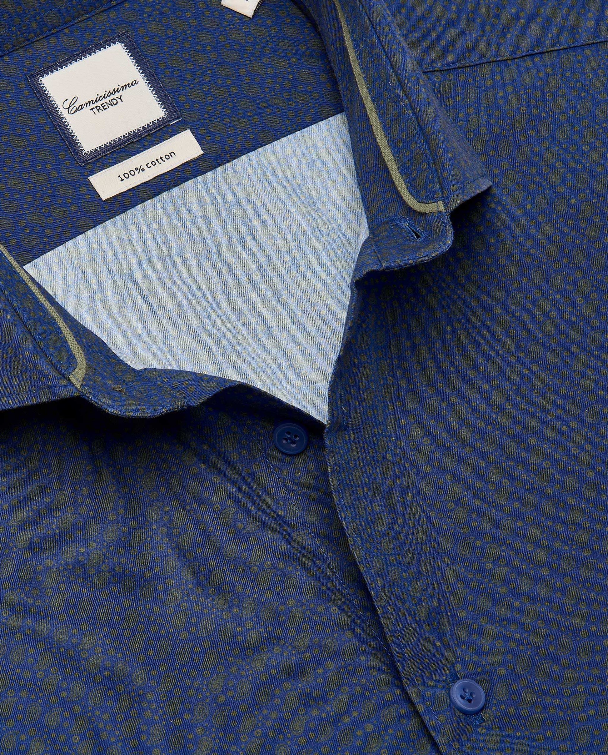 Smart-Casual Slim Comfort Printed Shirt
