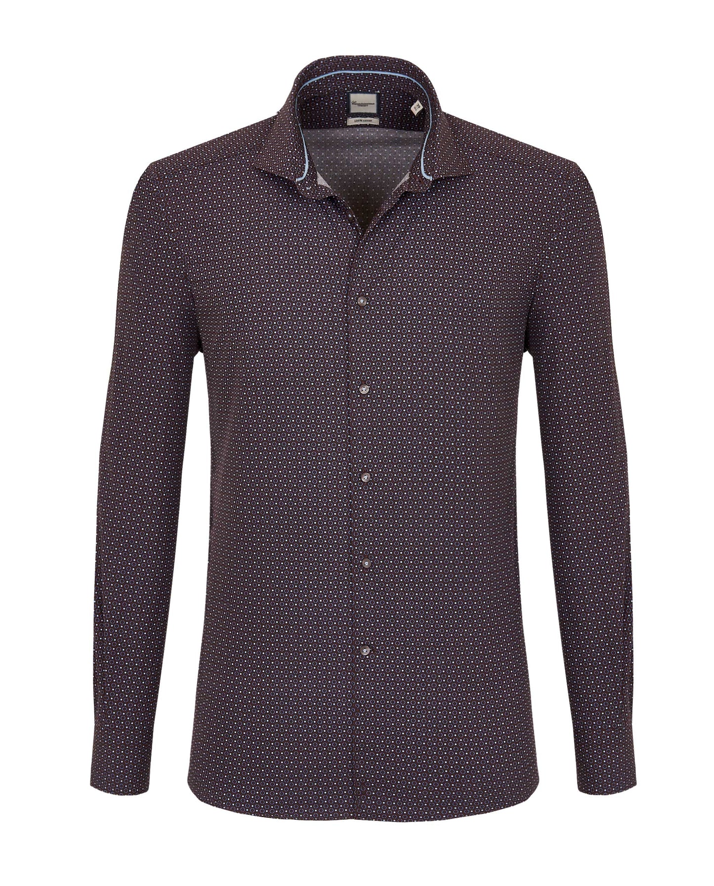 Camicissima Everyday Trendwear Printed Poplin Shirt