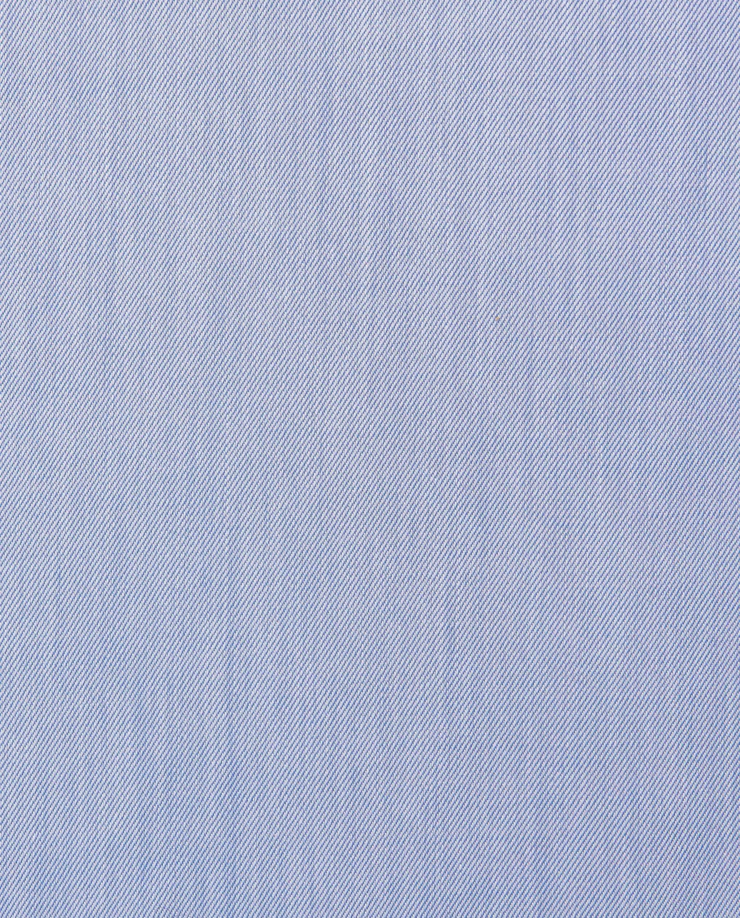 Men’s Slim Fit Plain Shirt – Azure | 100% Cotton | Classic Full Sleeves