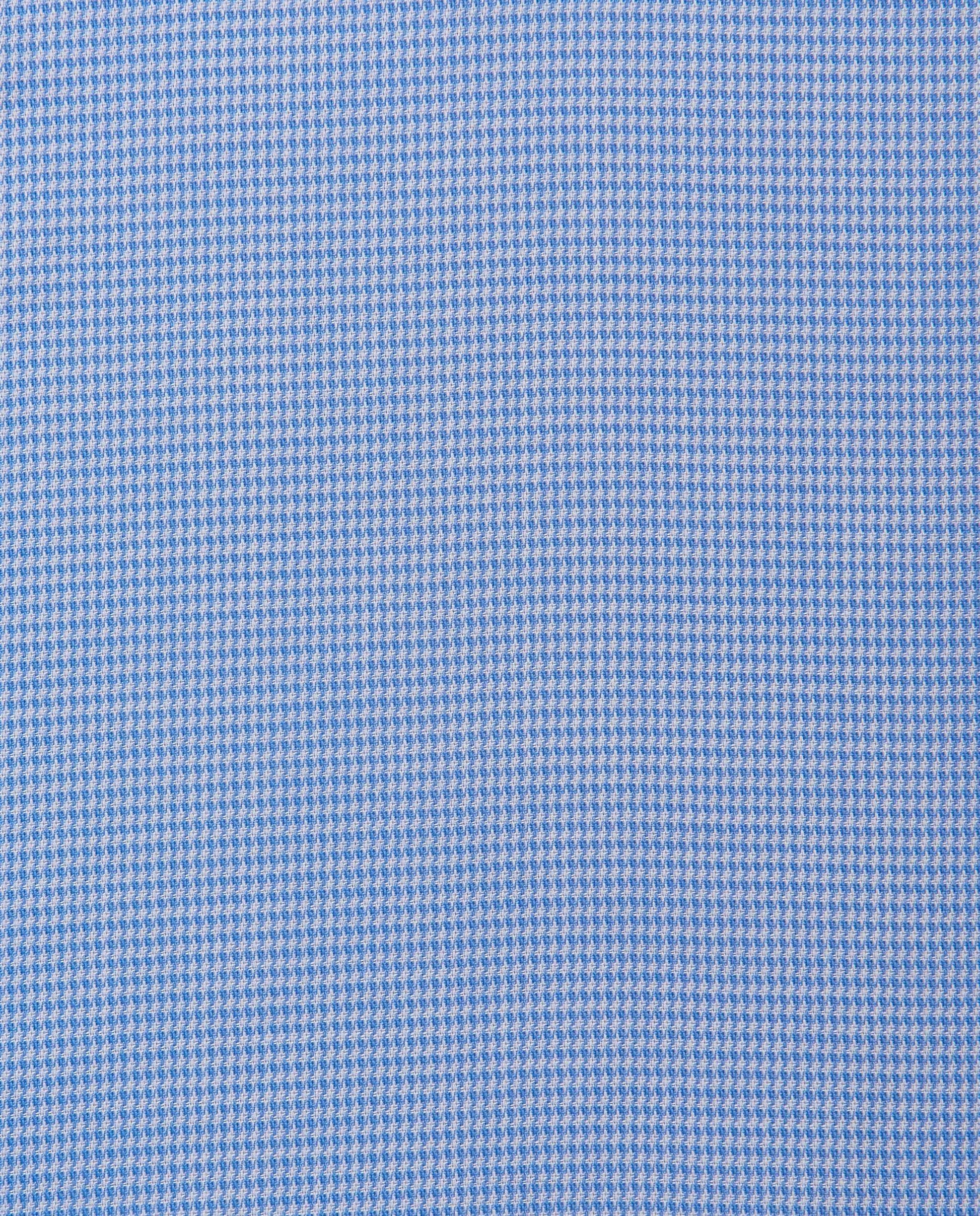 Men’s Fitted Dobby Shirt – Light Blue | 100% Cotton | Textured Weave | Full Sleeves