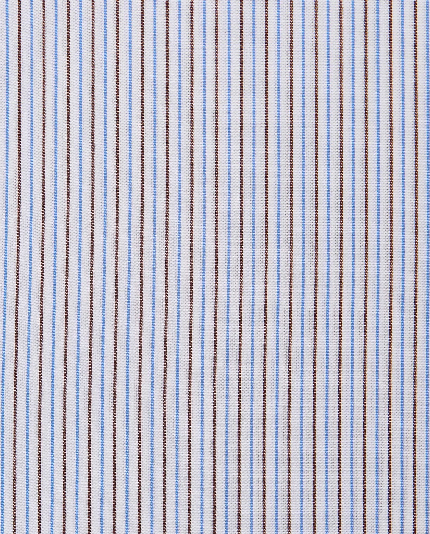 Camicissima Men’s Fitted Striped Shirt – Light Blue | Fancy Full Sleeves | 100% Cotton