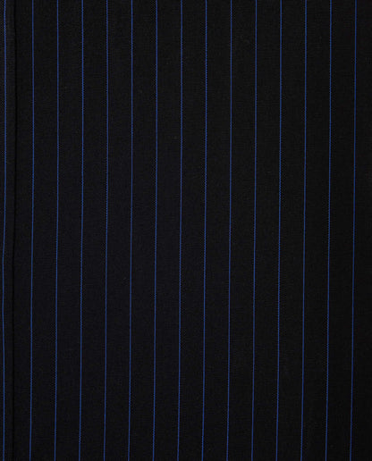 Camicissima Men’s Fitted Striped Shirt – Black | Fancy Full Sleeves | 100% Cotton