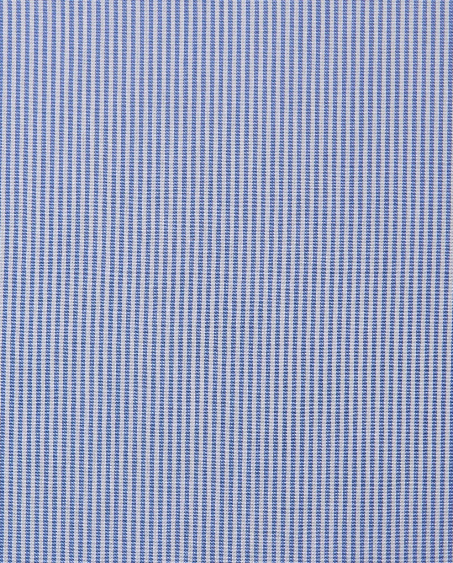 Men’s Regular Fit Striped Shirt – Blue | 100% Cotton | Classic Full Sleeves