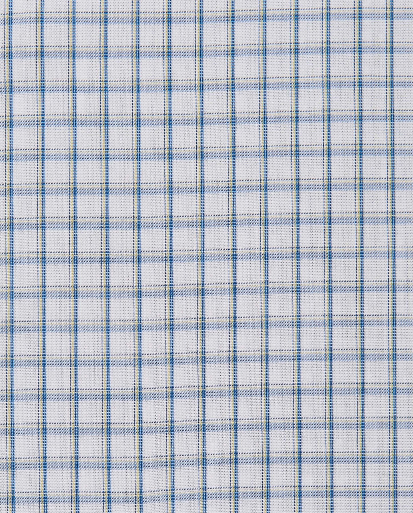 Camicissima Men’s Regular Fit Checked Shirt – Dark Blue | 100% Cotton | Fancy Button Down Full Sleeves