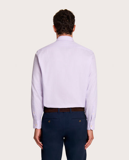 Camicissima Pink Checkered Twill Fancy Cotton Shirt