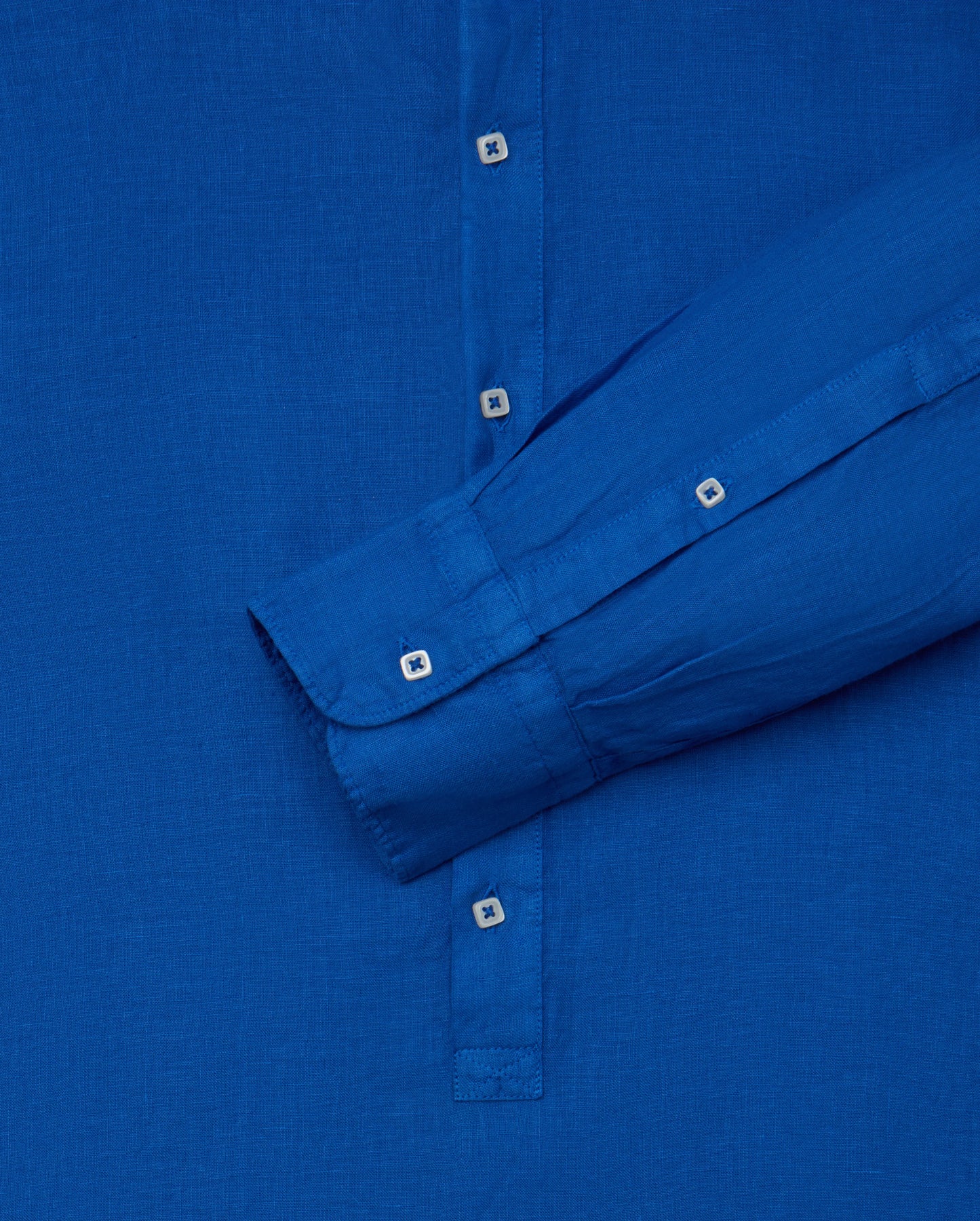 Camicissima Men's Premium Linen Formal Shirt - El BLUE | Solid | Regular Fit