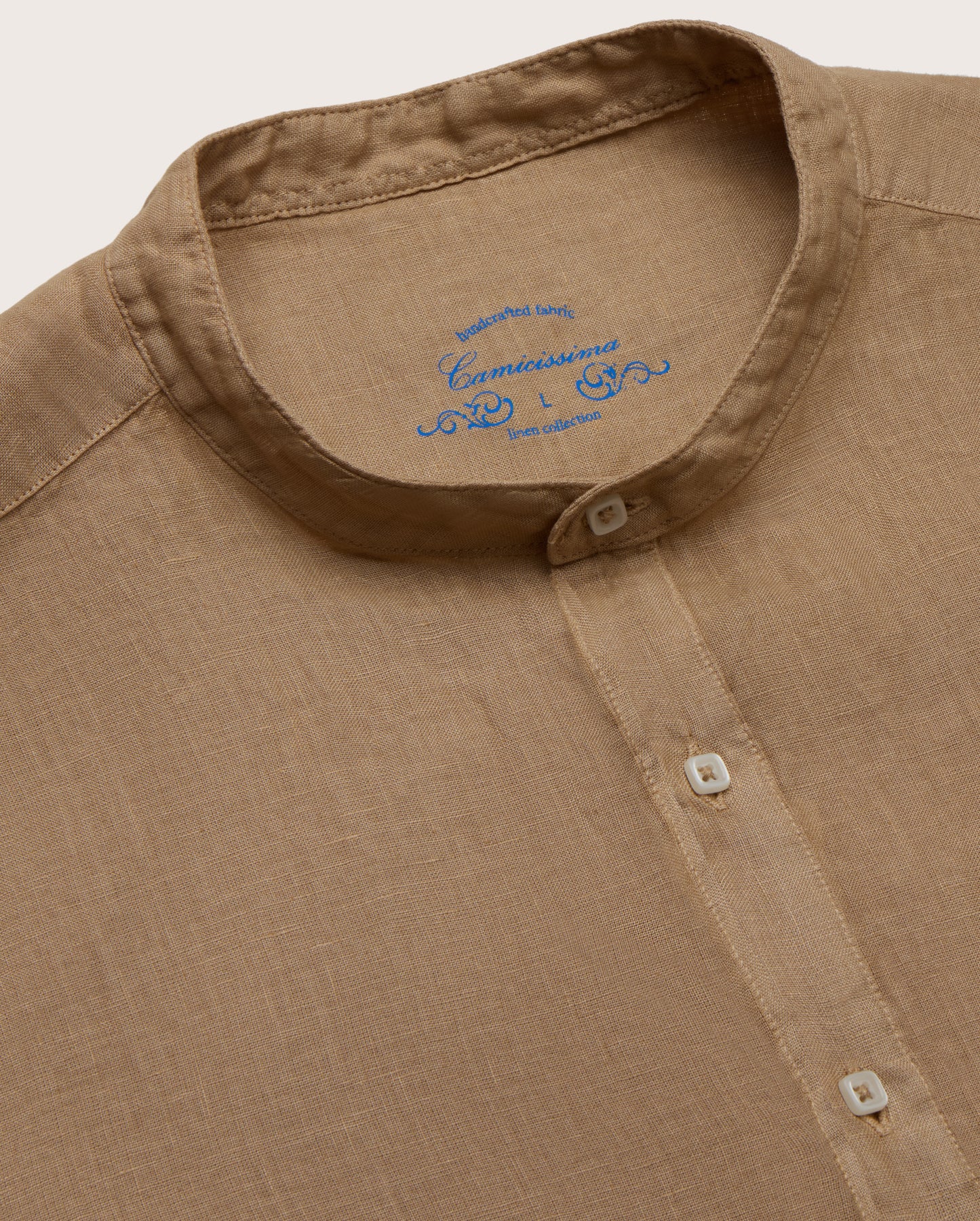 Camicissima Men's Premium Linen Formal Shirt - SERAFINO | Regular Fit