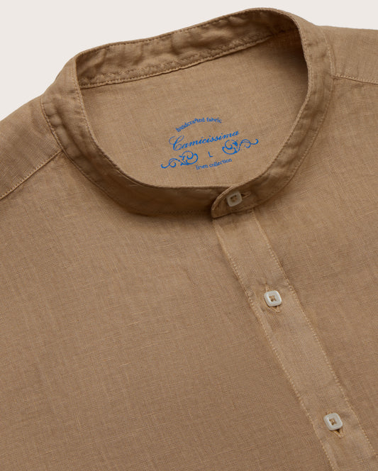 Camicissima Men's Premium Linen Formal Shirt - SERAFINO | Regular Fit