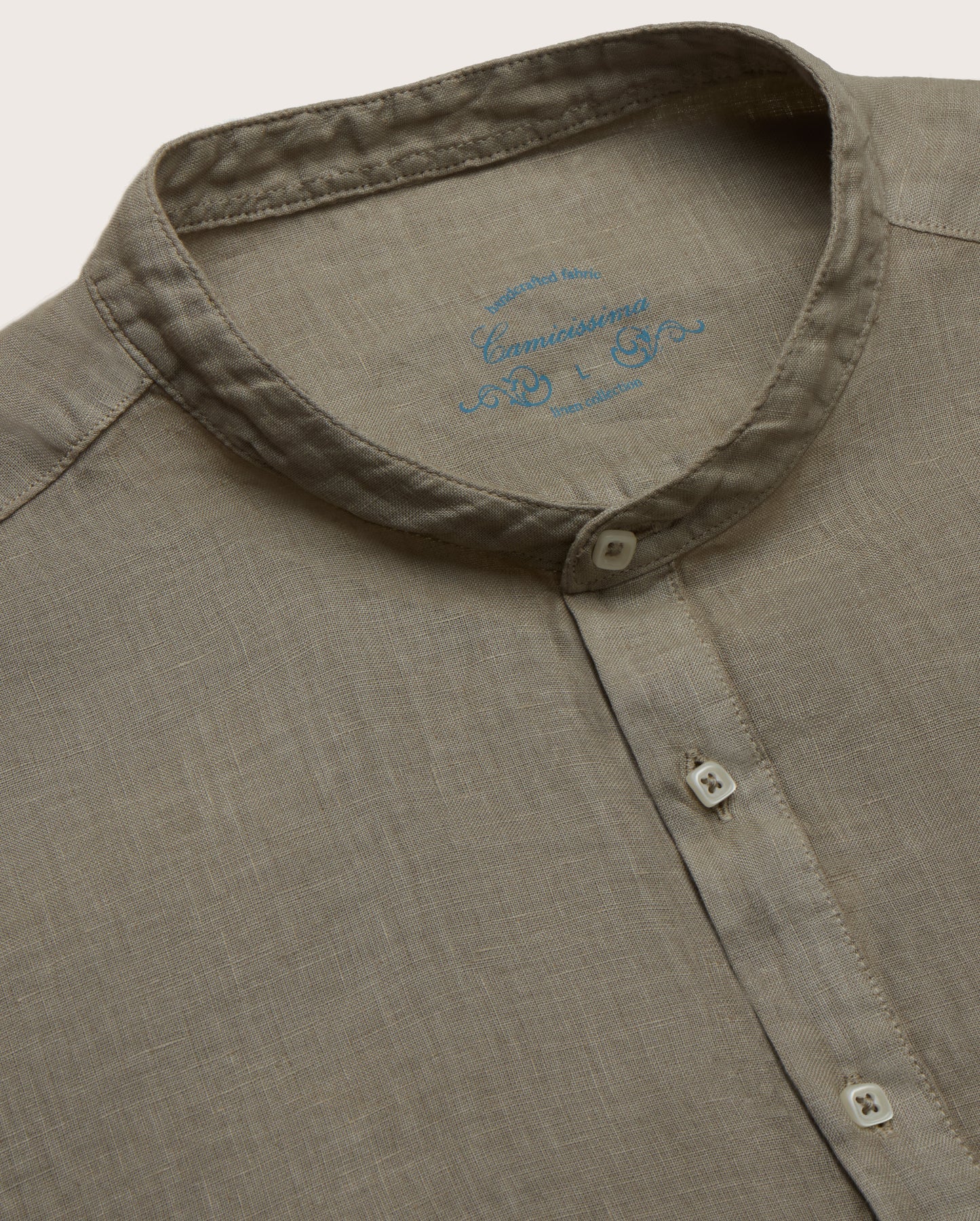 Camicissima Men's Premium Linen Formal Shirt - SERAFINO | Regular Fit