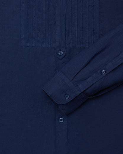 Camicissima Men's Premium LINEN shirt | PLASTRON