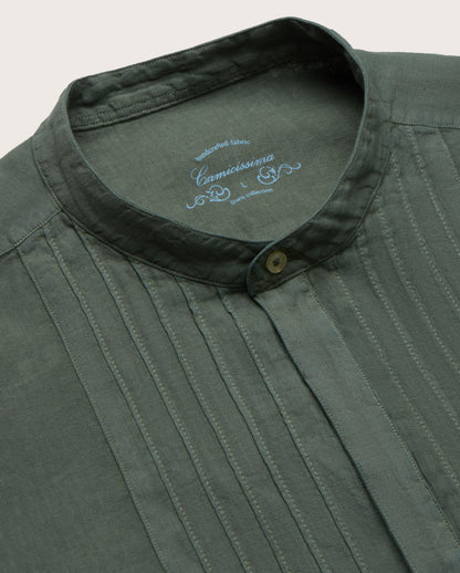 Camicissima Men's Premium LINEN shirt | PLASTRON