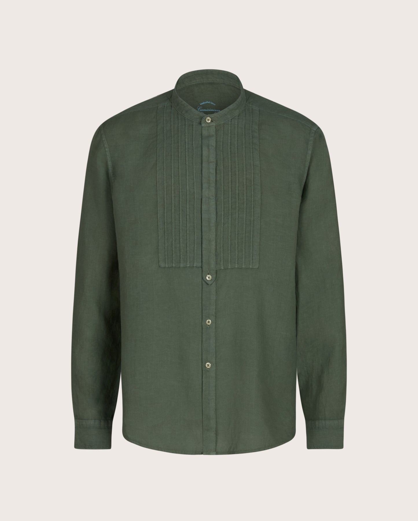 Camicissima Men's Premium LINEN shirt | PLASTRON