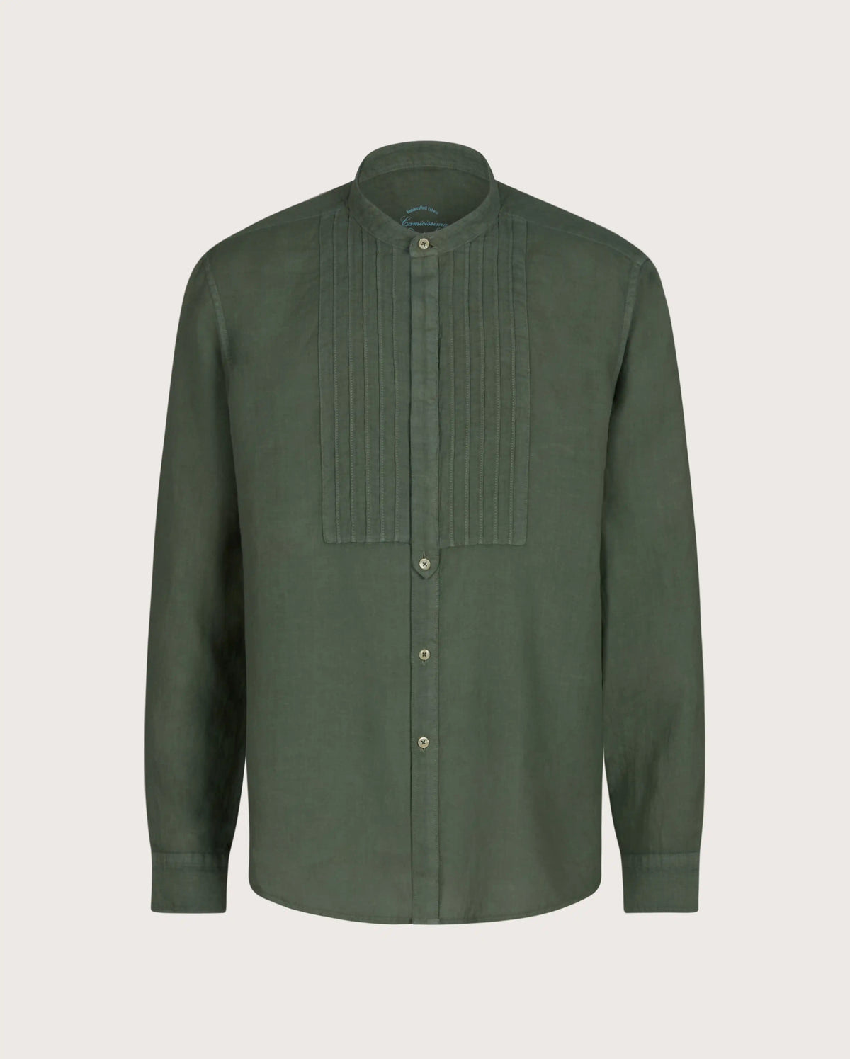 Camicissima Men's Premium LINEN shirt | PLASTRON