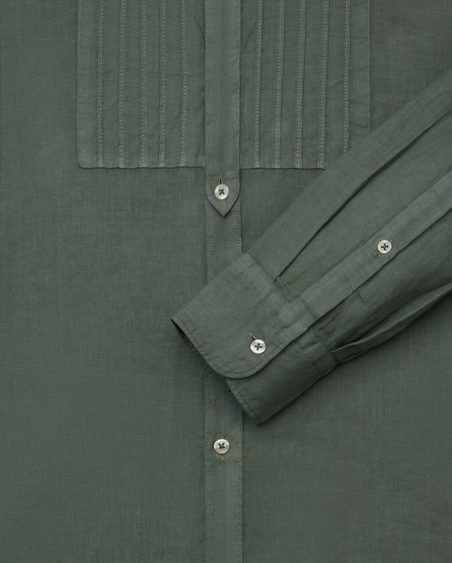 Camicissima Men's Premium LINEN shirt | PLASTRON
