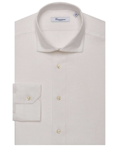 Men’s Slim Fit Linen Shirt – Plain | Fancy Full Sleeves | Lightweight Comfort