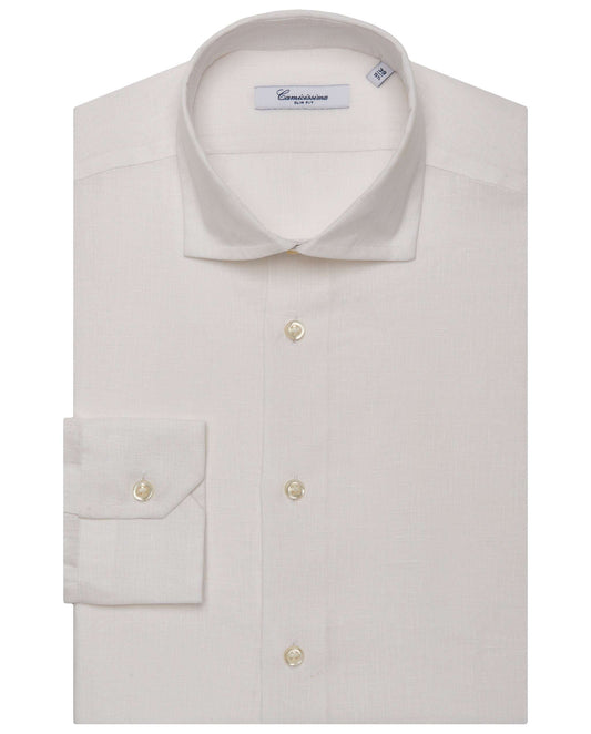 Men’s Slim Fit Linen Shirt – Plain | Fancy Full Sleeves | Lightweight Comfort