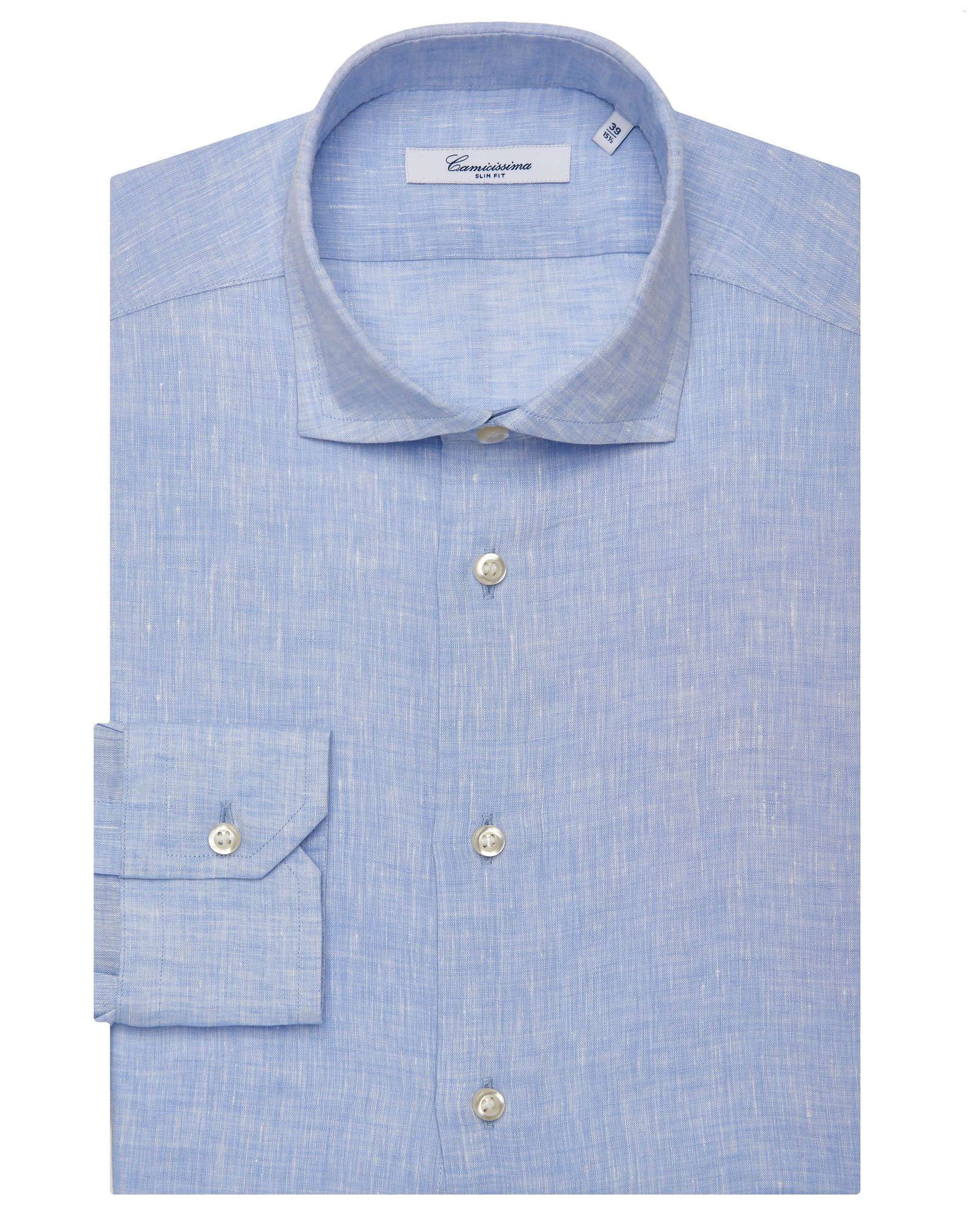 Men’s Slim Fit Linen Shirt – Plain Fancy Style | Full Sleeves | Lightweight Comfort