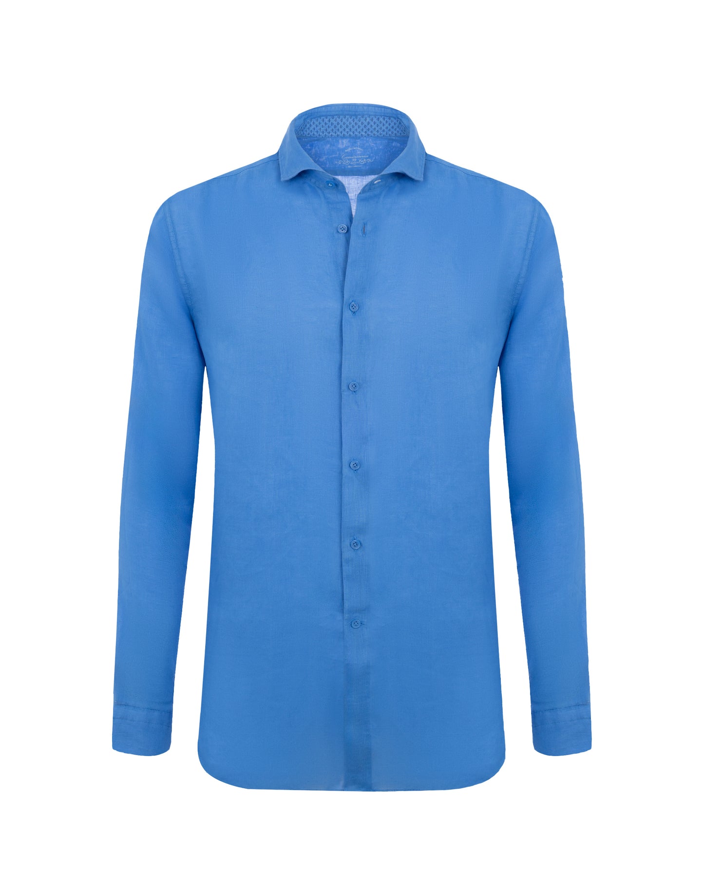 Camicissima Men’s Bright Colour Linen Garment-Dyed Comfort Shirt