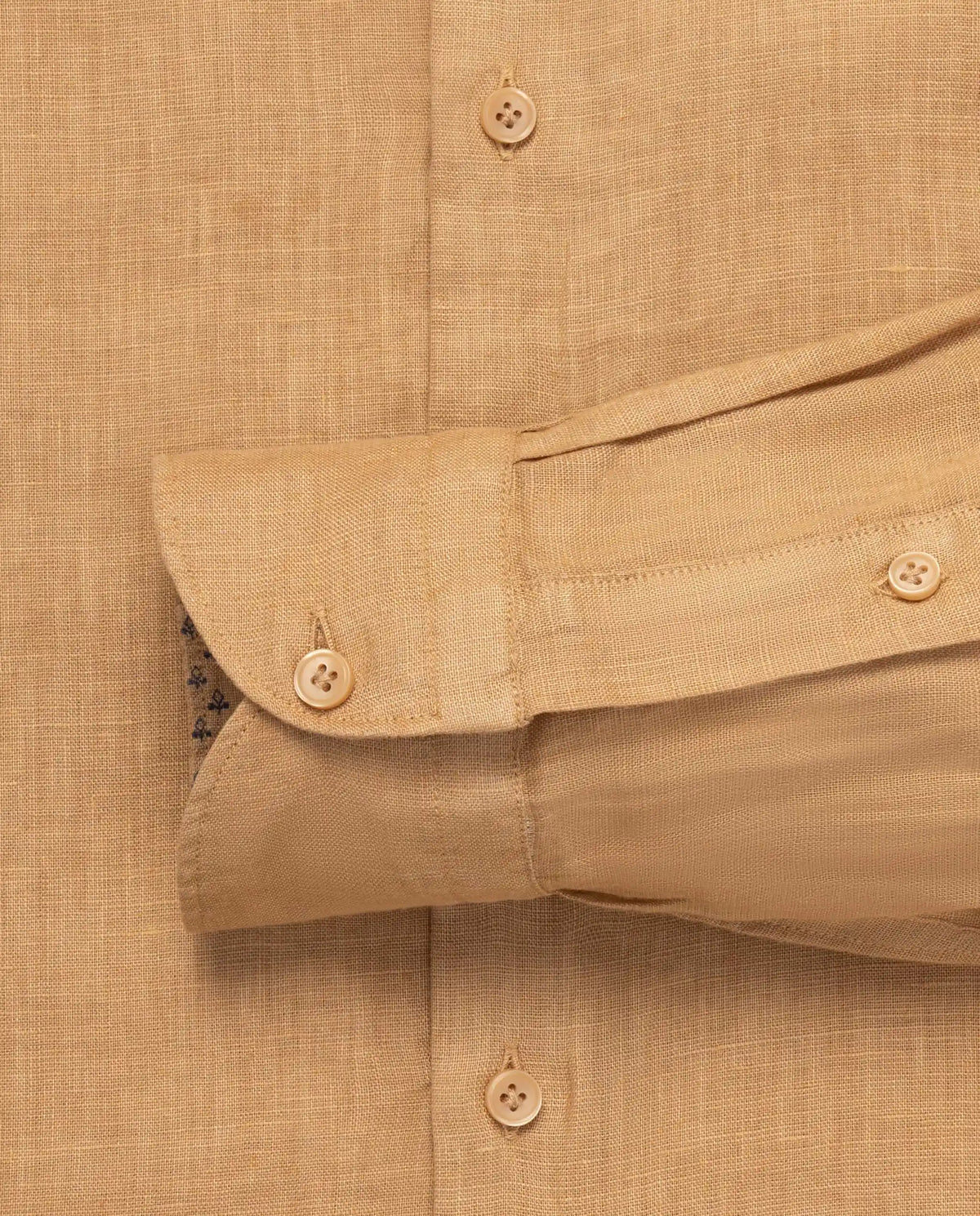 Camicissima Men’s Bright Colour Linen Garment-Dyed Comfort Shirt