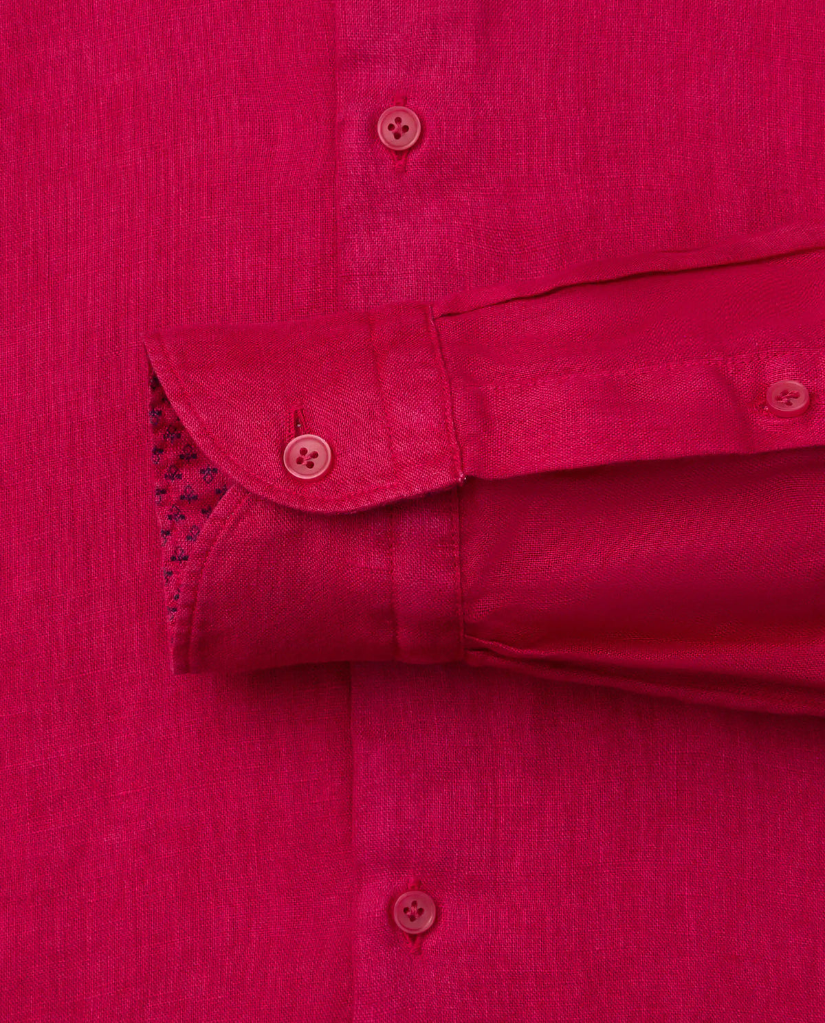 Camicissima Men’s Bright Colour Linen Garment-Dyed Comfort Shirt