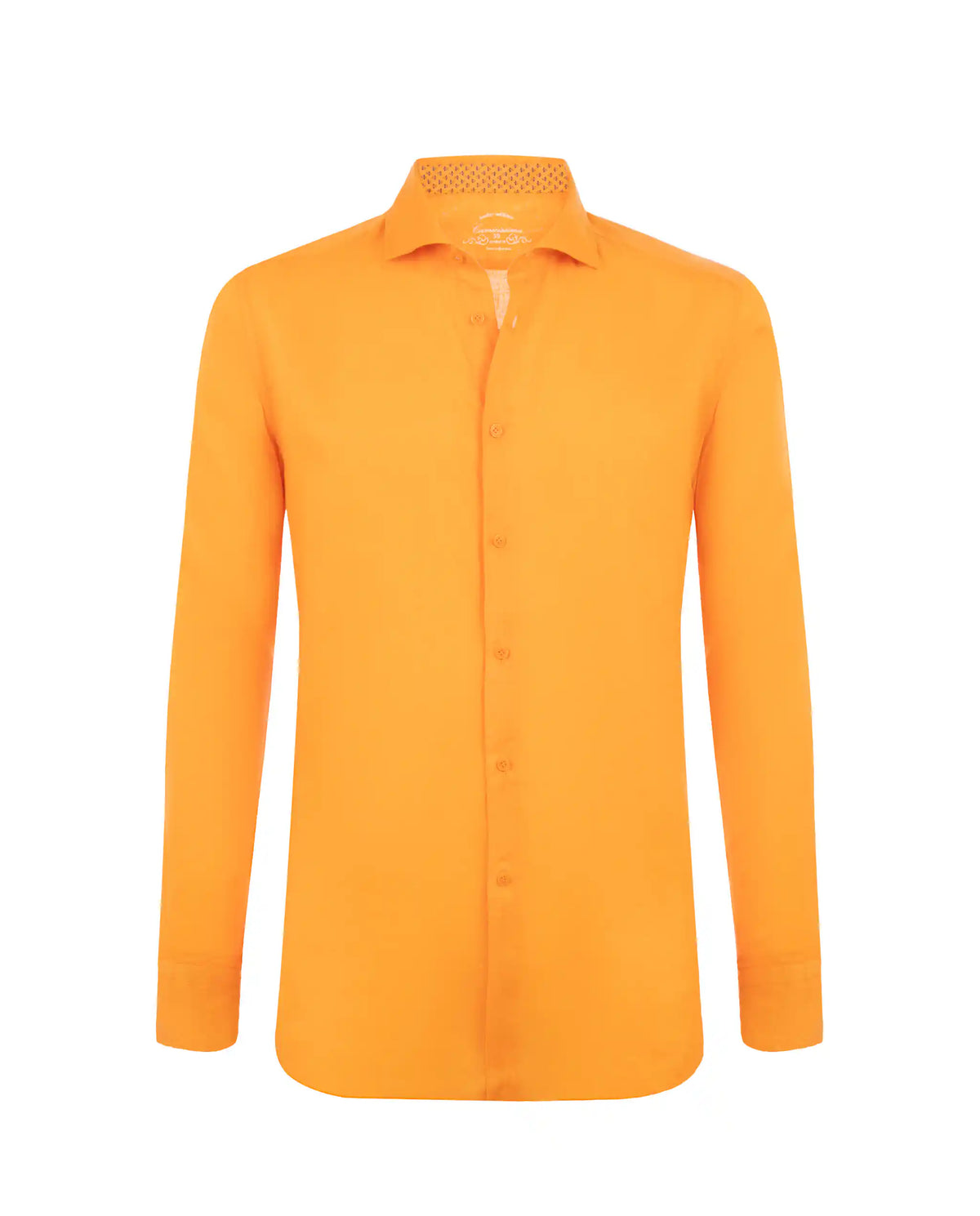 Camicissima Men’s Bright Colour Linen Garment-Dyed Comfort Shirt