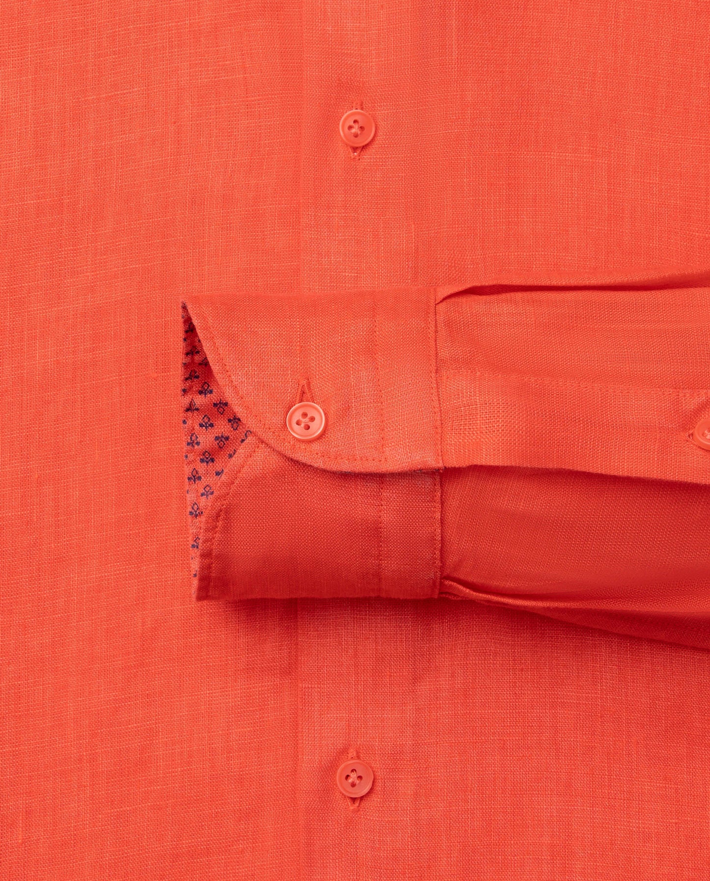 Camicissima Men’s Bright Colour Linen Garment-Dyed Comfort Shirt