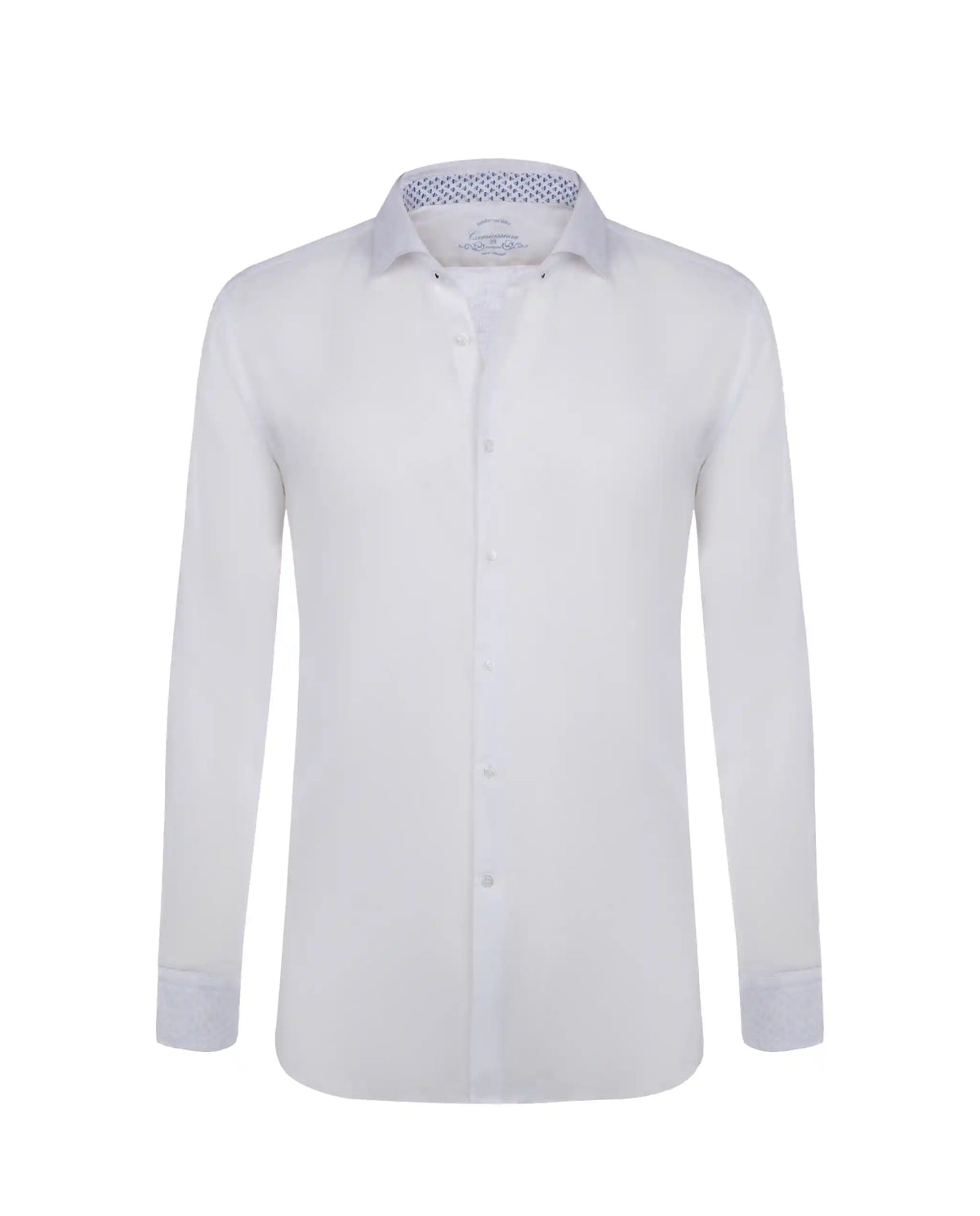 Camicissima Men’s Bright Colour Linen Garment-Dyed Comfort Shirt