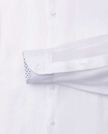 Camicissima Men’s Bright Colour Linen Garment-Dyed Comfort Shirt