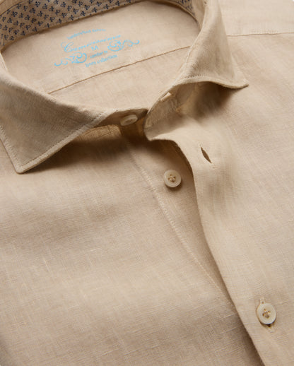 Camicissima Men's Premium Linen Formal Shirt Comfort Fit