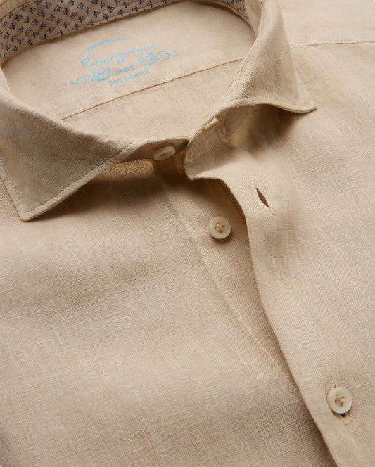 Camicissima Men's Premium Linen Formal Shirt Comfort Fit