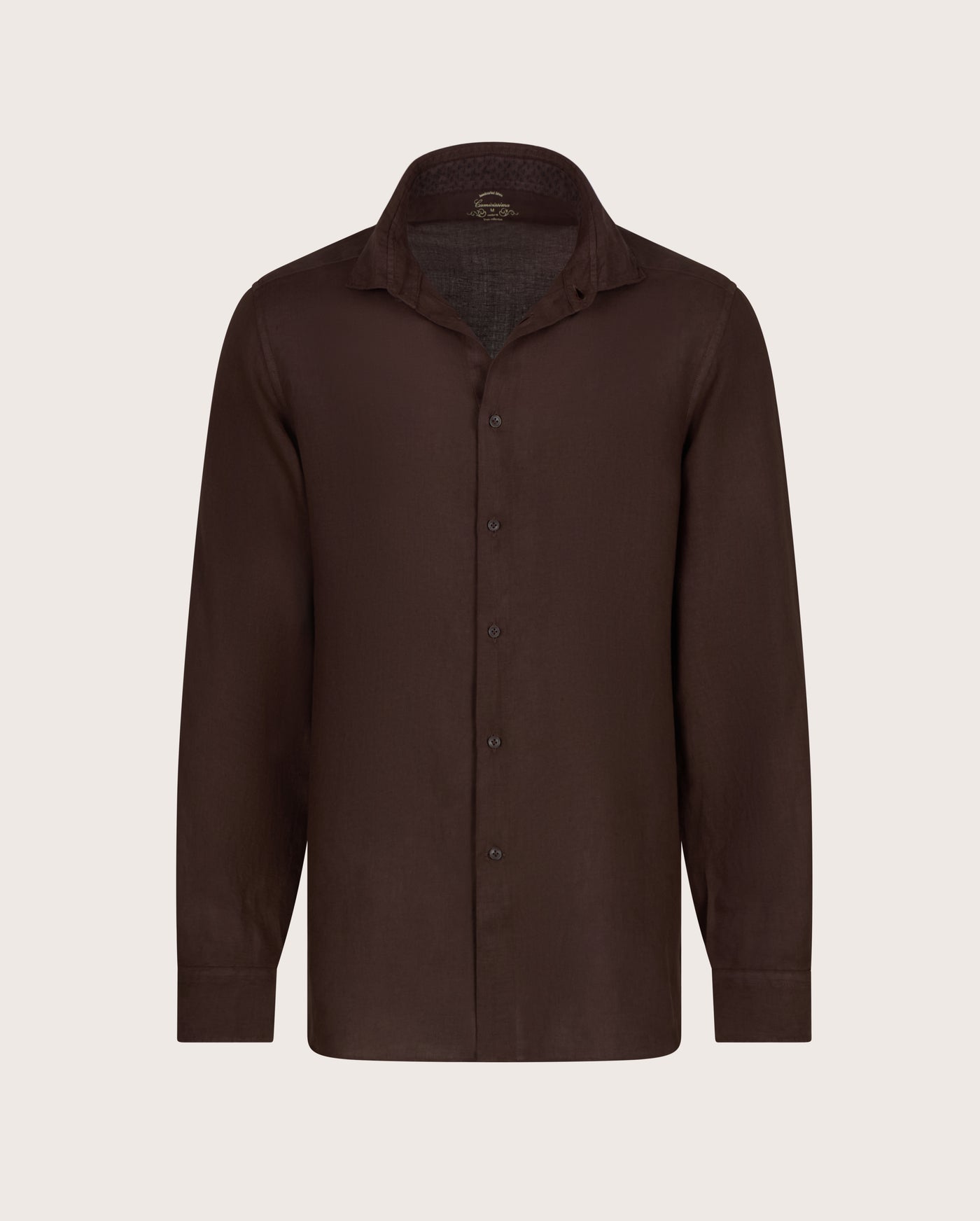 Camicissima Men's Premium Linen Formal Shirt Relaxed Fit