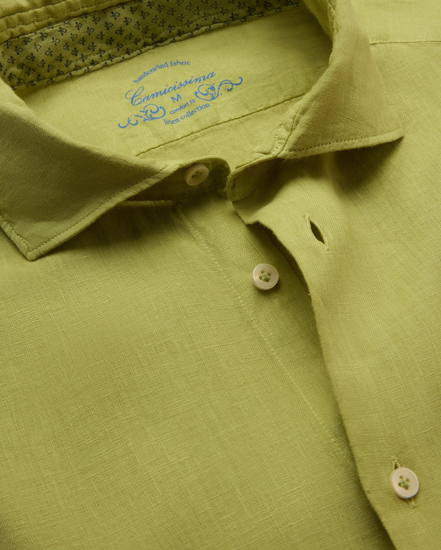 Camicissima Men's Premium Linen Formal Shirt | Light | Relaxed Fit