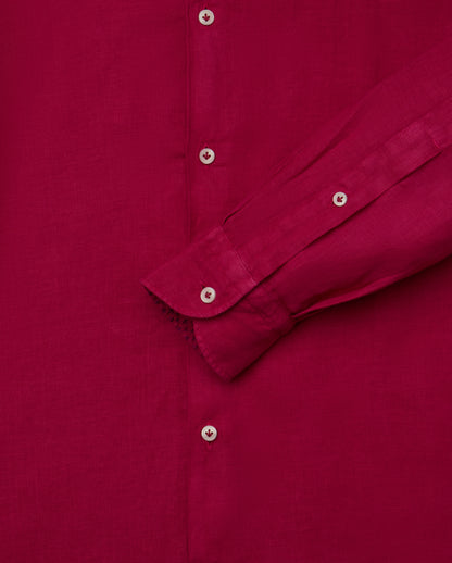 Camicissima Men's Premium Linen Formal Shirt Relaxed Fit