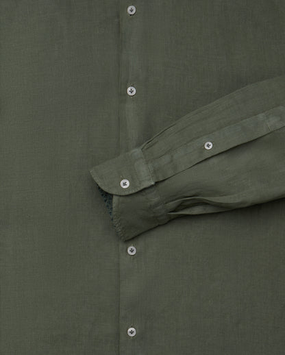 Camicissima Men's Premium Linen Formal Shirt Comfort Fit