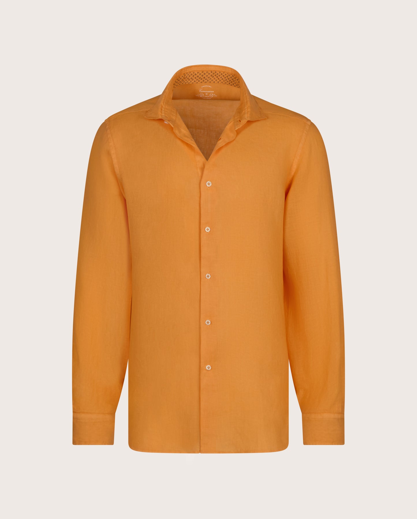 Camicissima Men's Premium Linen Formal Shirt Comfort Fit
