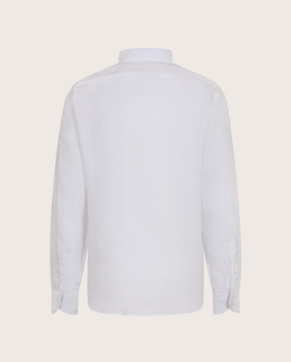 Camicissima Men's Premium Linen Formal Shirt - White | Relaxed Fit