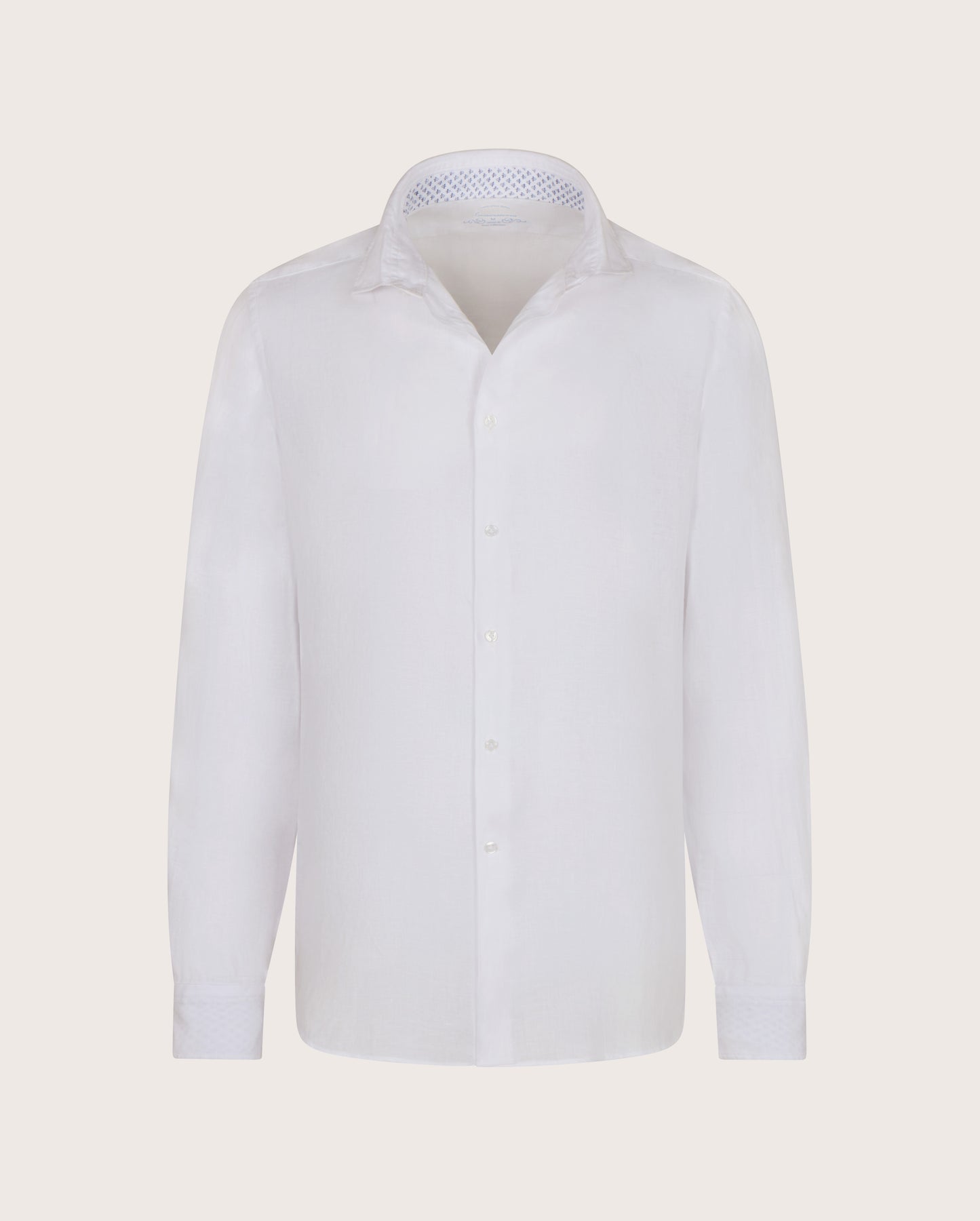 Camicissima Men's Premium Linen Formal Shirt - White | Relaxed Fit