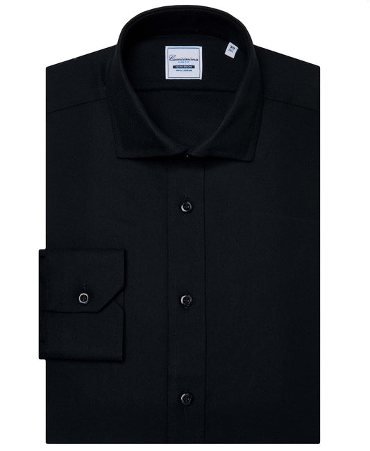 Camicissima Non-Iron Slim Fit Dobby Shirt | 100% Cotton