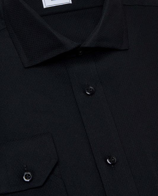 Camicissima Non-Iron Slim Fit Dobby Shirt | 100% Cotton
