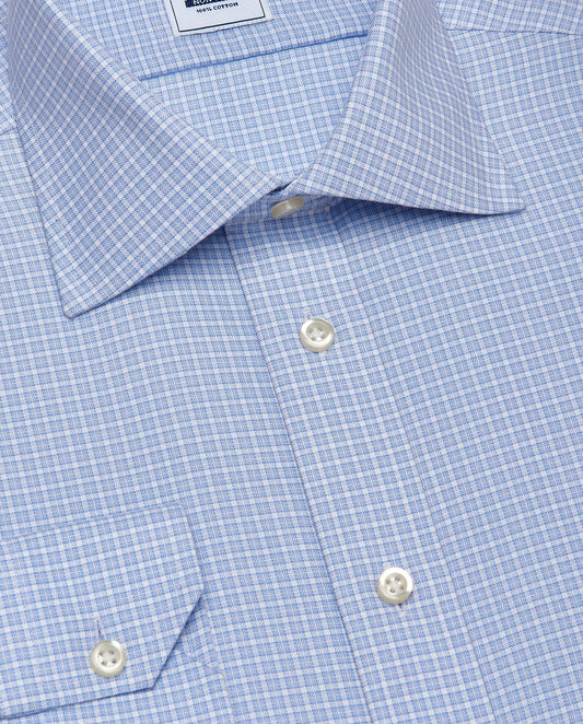 Men’s Slim Fit Checked Shirt | Fancy Style | 100% Cotton | Full Sleeves