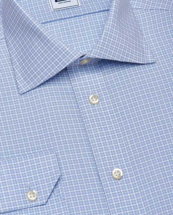 Men’s Slim Fit Checked Shirt | Fancy Style | 100% Cotton | Full Sleeves