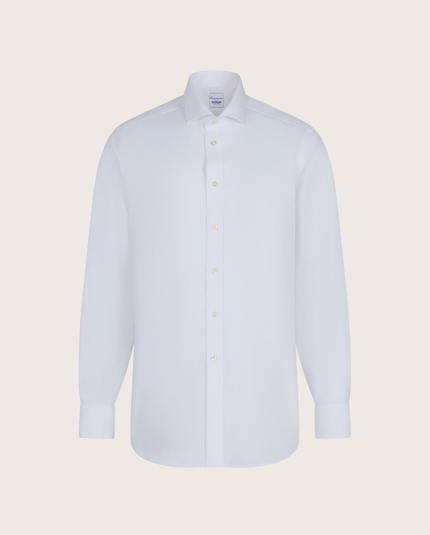 Camicissima Men's Premium COTTON shirt -WHITE | SLIM FIT