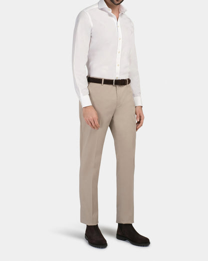 Camicissima Easy Care Men’s White Permanent Cotton Shirt