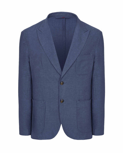 Camicissima Men's Linen-Cotton Blend | Lightweight Casual Sport Jacket