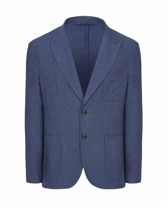 Camicissima Men's Linen-Cotton Blend | Lightweight Casual Sport Jacket
