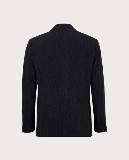 Camicissima Lined Navy Blue Sport Jacket Pied de Poule