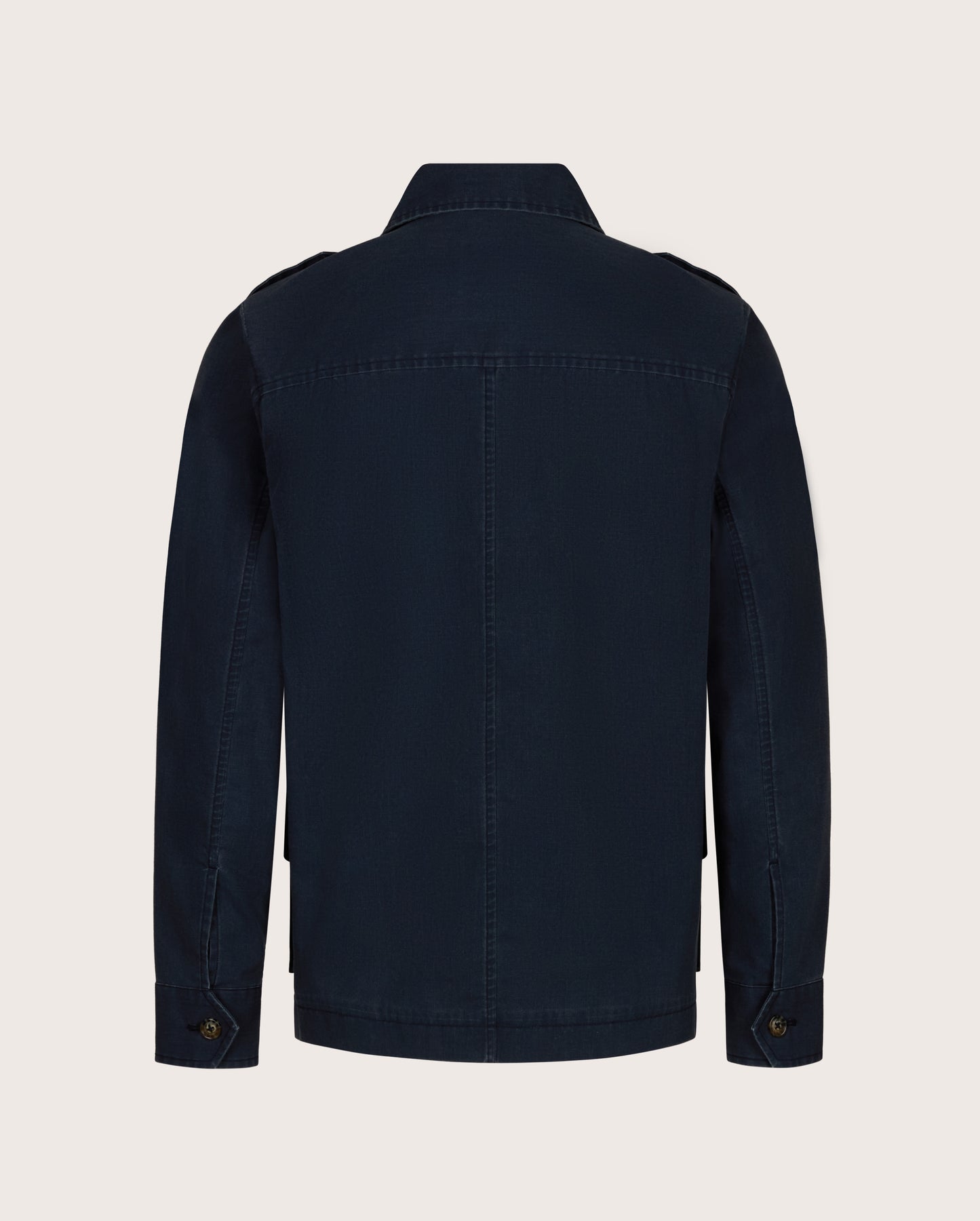 Camicissima Men’s Utility Field Jacket | Button Front Cotton Blend Casual Jacket