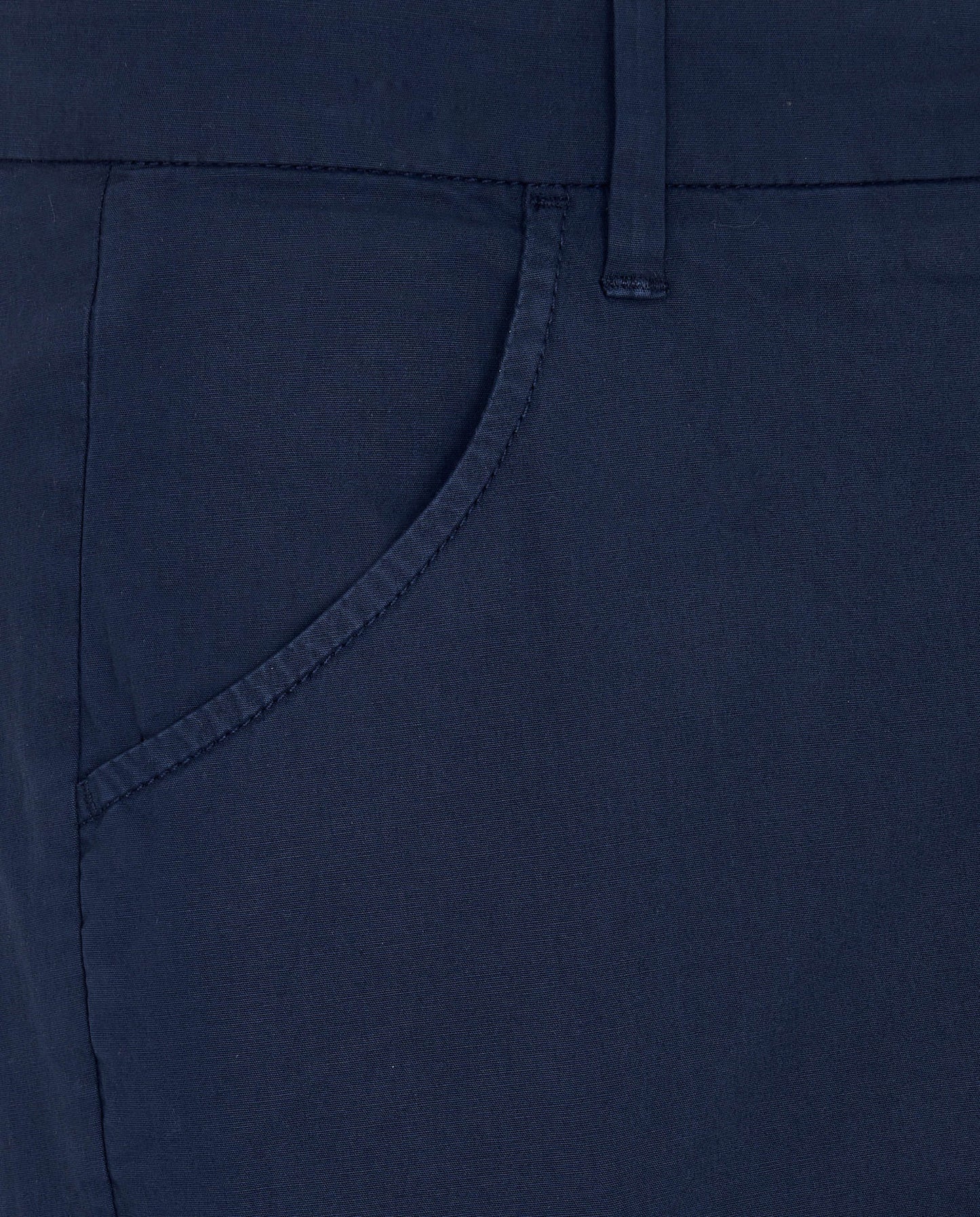 Camicissima Men’s Blue Cotton Poplin Cargo Trousers - Stretch Plain Fit | Casual Utility Pants