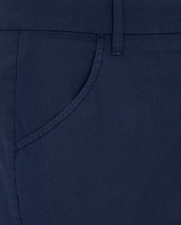 Camicissima Men’s Blue Cotton Poplin Cargo Trousers - Stretch Plain Fit | Casual Utility Pants